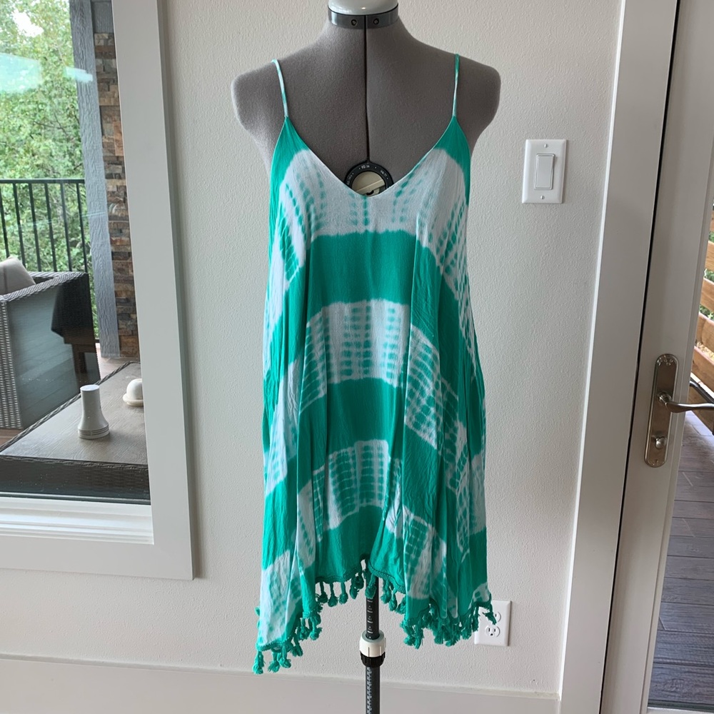 Tie Dye Mini Festival Dress
